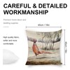 Icotoibabie 18 x 18 Pillow Covers Pheasant Pheasant Walking in