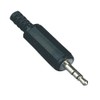 cablepelado Jack 3.5mm Stereo Plug Black
