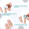 50 Pack Nail Buffer Block and Shine Kit, Mini Nail