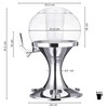 EGLEMTEK Birra Dispenser with Dispenser and Drinks Cooler in the