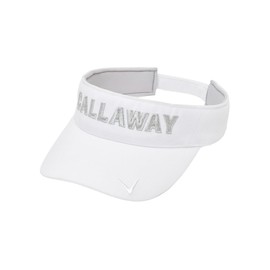 Callaway C24291211 Women's Sun Visor (Suede, Adjustable Size) / Golf Hat, 1030_white, Free size