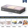 AIOR 90L Under Bed Storage Containers, 3 Pack Underbed Storage