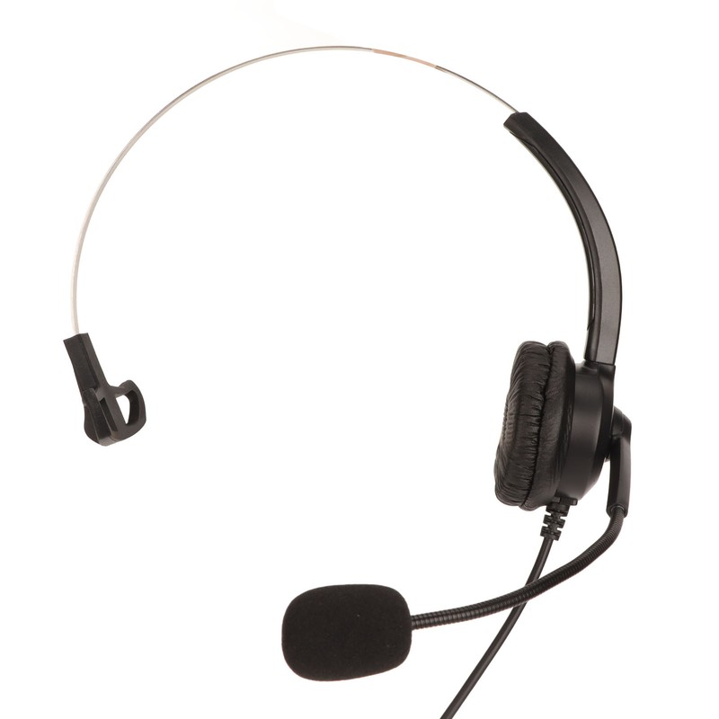 USB Business Headset Noise Reduction Single Sided Ear Headphone Supports