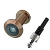 TOGU 220-degree Solid Brass Peep Holes for Door with 16mm