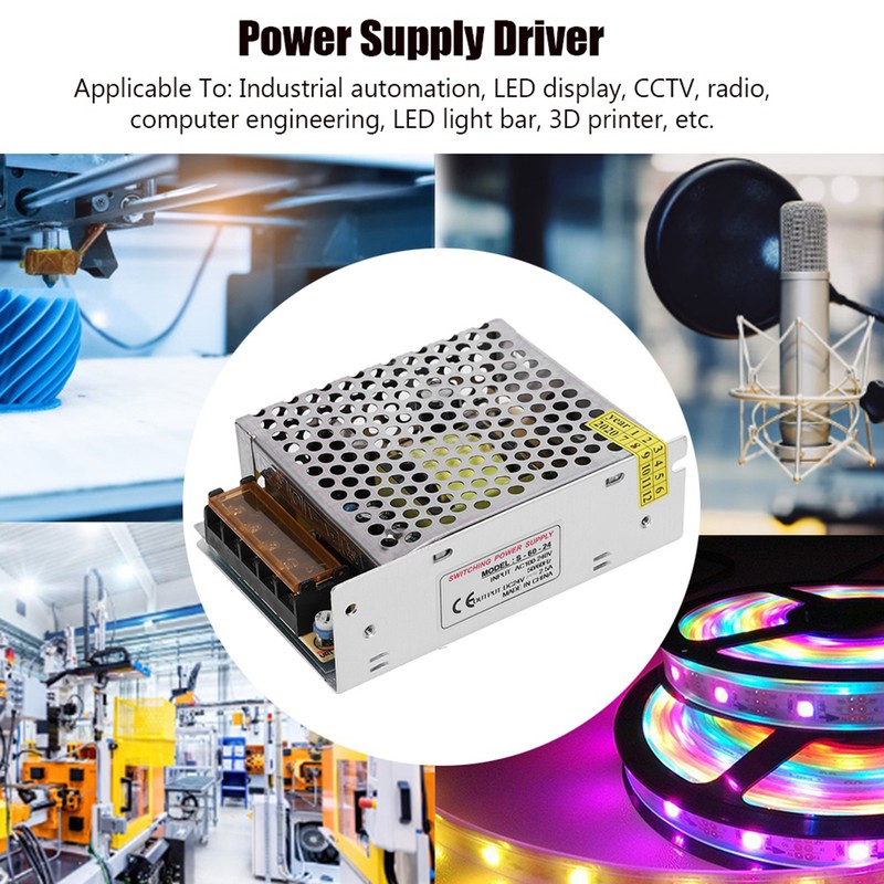 Switch Power Supply Driver Adapter Aluminum Alloy DC24V LED Screen
