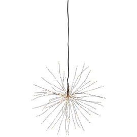 Star 710-01 3D-LED-Hängestern "Firework", Metall, Schwarz, 26 x 26 x 26 cm