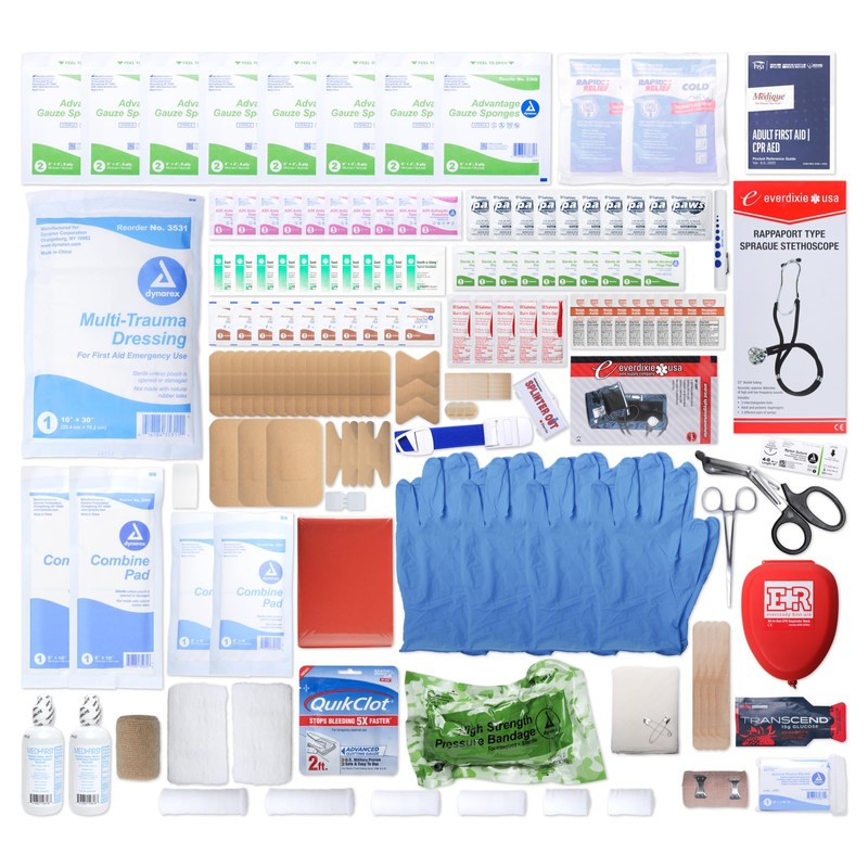 MFASCO Emergency Response GO First Aid Bag - 160 Pcs