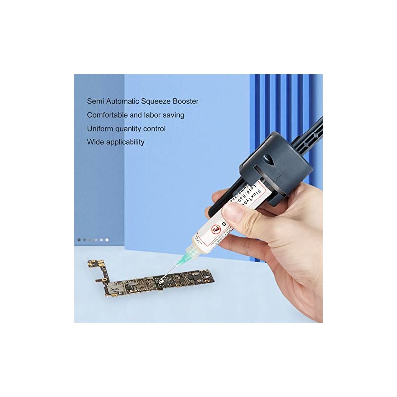 Portable Solder Paste Extruder Accurate Control Soldering Flux Glue Dispenser
