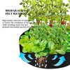 MeiBoAll 150 Gallon Plant Grow Bags, Heavy Duty Fabric Round