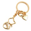 fogman Cat Key Chain Key Ring, Stylish, Cute, Women's, Stainless