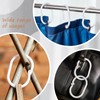 Curtain Hook Buckle, Bathroom Telescopic Rod Accessories, Bed Curtain, Door