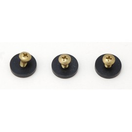 Fit Price Pfister 910-374 and 910-385 Shower Stem 3/8-Inch Neoprene Washers and Screws - By Plumb USA