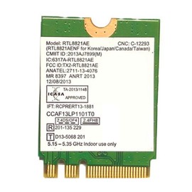 Byttlerom RTL8821AE Dual Frequency Network Card M.2 NGFF 2230 Wireless Network Card WiFi Module Network Card Adapter