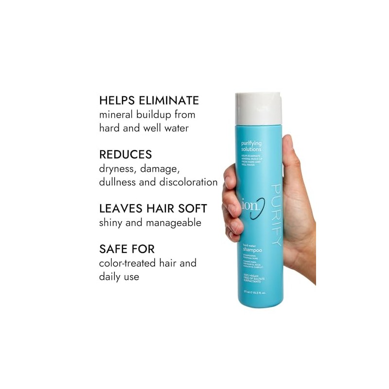 Hard Water Shampoo 10.5 ounce by Ion