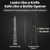 Caliber Gourmet Butterfly Knife Bottle Opener | Cool Balisong Trainer