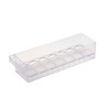 Yamazaki 5764 Refrigerator Middle Egg Case, White, Approx. W 14.8