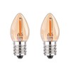Tsunetani-C7 Edison 0.5W Equivalent to 5 Watt Incandescent LED Filament