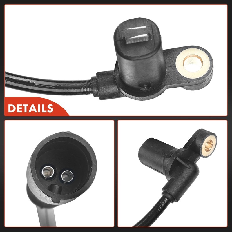 1x ABS sensor wheel speed front axle for Twingo I