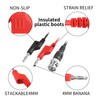 YACSEJAO BNC Test Leads 4.2FT/1.3M BNC to 4mm Stackable Banana