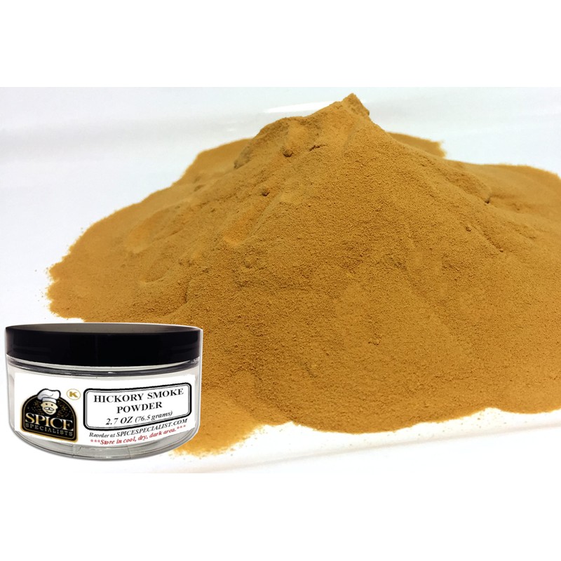Hickory Smoke Powder - Plastic Jar (Holds 2.7 oz.) -