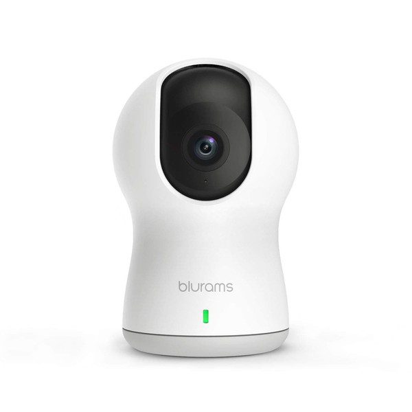 blurams Indoor Security Camera, 1080P Cameras House Security, 360° Home Security Camera, AI Facial Recognition, Night Vision, Motion Detection, Siren, Cloud&SD(2.4GHz Only)