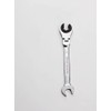 FLZOSPER 24mm Metric Fix Tubing Wrench，Flex-Head Gear Wrench, Ratcheting Fix