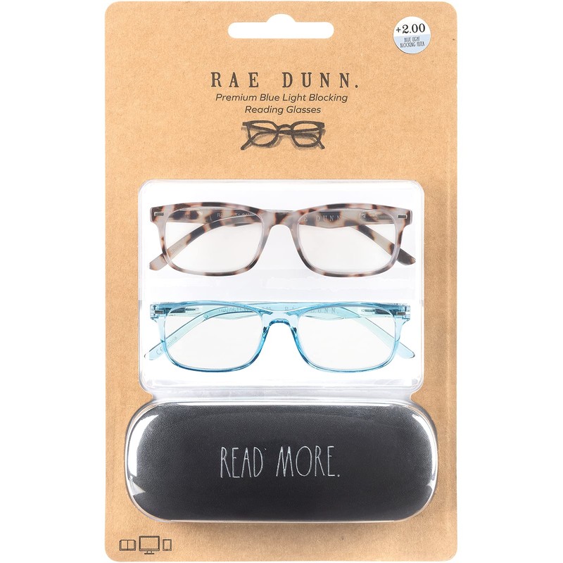 Rae Dunn "LOU Blue Light Blocking Reading Glasses - 2