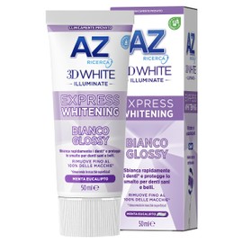 AZ Dentifricio 3DWhite Illuminate Express Whitening Bianco Glossy 50ml. 1 Dentifricio
