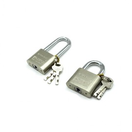 Medium Warehouse Key Padlock - Door Lock, Cabinet, Locker Security Device Medium 2ea