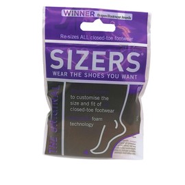 Sizers - Round-Toe Shoe Sizing Insert (Purple (1/2 Sizers)