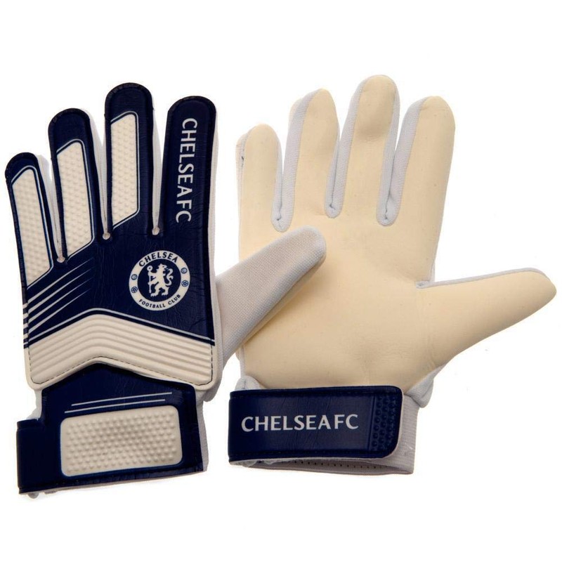Chelsea FC Boy CH04841 Spike Goalkeeper Gloves, Multi-Colour