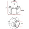 HAKATOP 42950 1/2" Collet Router Replaces for Porter Cable 1/2"