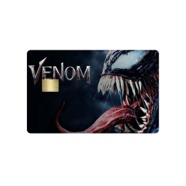 DLNQNT Designs 2 Premium Print Venom 2 Bank Card Vinyl Skins Small Chip. Read Instructions.