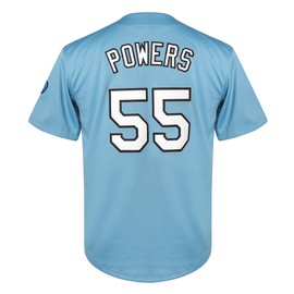 EETUG Youth Kenny Powers Jersey 55 Hip Hop Movie Baseball Jersey for Boys Stitched Girl's Shirt Blue S-XL (X-Large,Youth 55 Blue)
