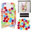 JarThenaAMCS 60pcs Acrylic Stars Magnetic Reward Jar Tokens Reward Jars
