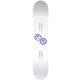Rolling Dice Snowboard Sticker All Weather 6" Vinyl Decal - [Blue]
