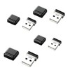 4 x 8gb memory stick flash drive mini black (pack
