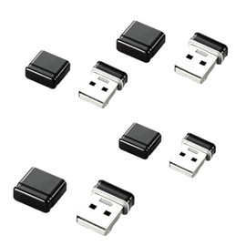 4 x 8gb memory stick flash drive mini black (pack of 4 mini black)