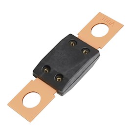 100A 32V MEGA/AMG Bolt Down Fuse, High Current Bolt-on Fuse, Stud Mount Fuse for Cars, Trucks, Buses, Boats, Construction Vehicles, Caravans
