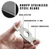 1 Stainless Steel Cigar Cutter, 1 Leather Case, Cigar Tools,