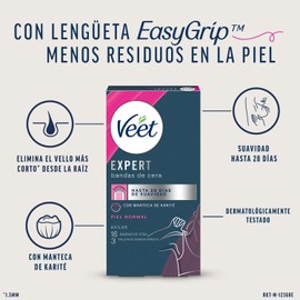 Veet Expert Shea Butter Cold Wax Strips - 16 Strips