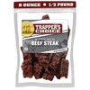 Old Trapper, Trapper's Choice Peppered Kippered Steak, Eight-Ounce Individual Package,