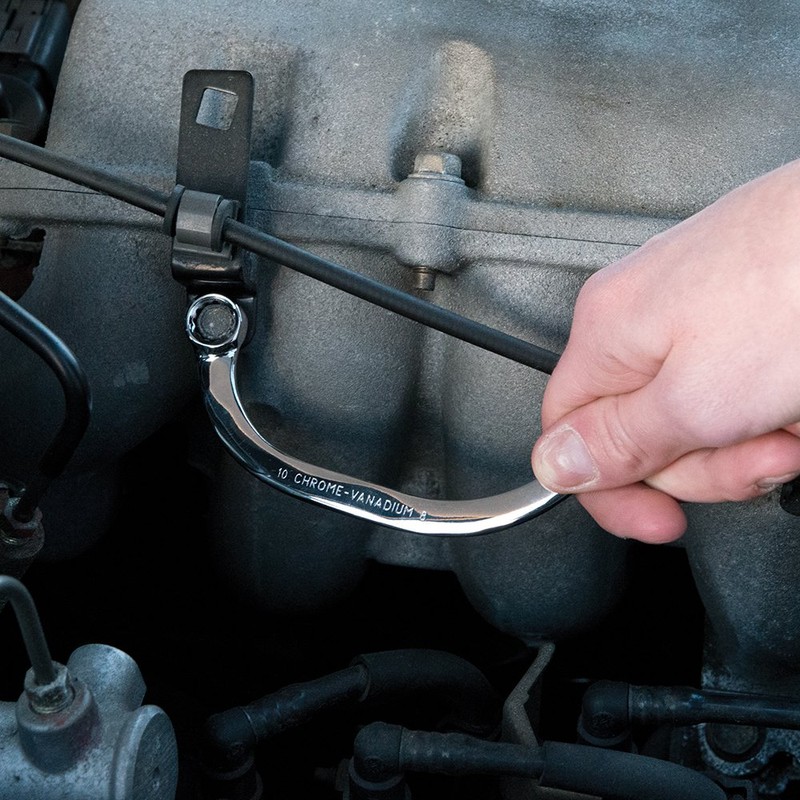 Silverline 945235 Obstruction Spanner Set 5pce 8 - 22 mm