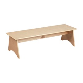 ECR4Kids Kiddo Bench, Kids Furniture, Natural
