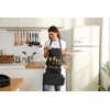 QuQuRuan Kitchen Apron with Hand Wipe Aprons for Women with