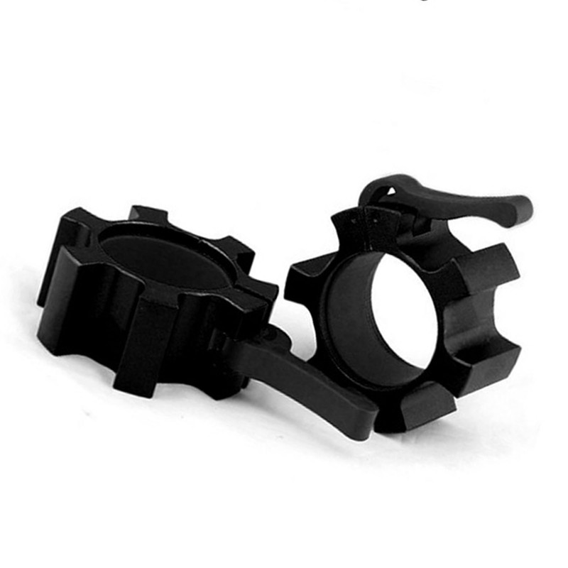 2PCS 50mm Barbell Collar Lock Aluminum Alloy Quick Release Locks
