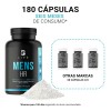 Vitaminas Cabello Barba Hombre 180 Cápsulas Life