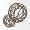 Homeroots Gold Metal Tree Branch Sculpture