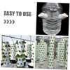 Abaodam 1Set Hydroponic Planting Containers with Sponges for Vegetable Cultivation