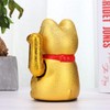 VanEnjoy 6.77" Beckoning Ceramic Maneki Neko Lucky Fengshui Cat
